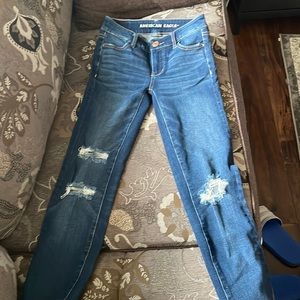 Dark wash AMERICAN EAGLE jeggings
